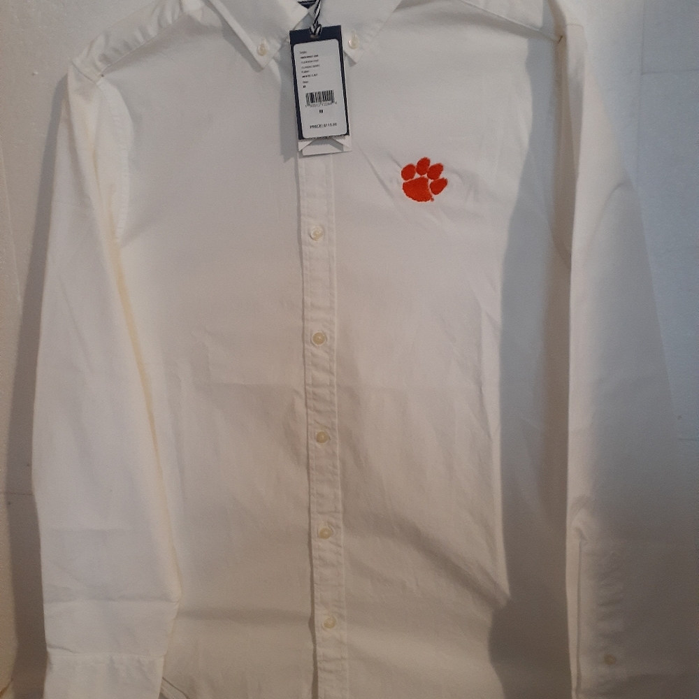 Clemson EOE Classic Shirt by Vineyard Vines Men's Medium Nwt